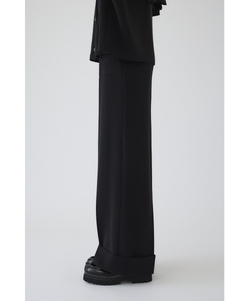RIM.ARK（リムアーク）の「W-length mannish PT ダブルレングス マニッシュパンツ（スラックス・レディース・ブラック/アイボリー/ネイビー・38/36）」の19枚目の写真