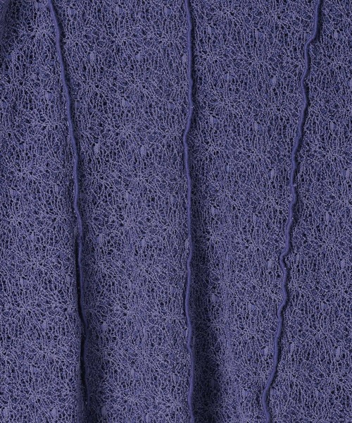 PAGEBOY（ページボーイ）の「メロメロンレース2WAYロングスリーブ【前後2WAY仕様】（Tシャツ/カットソー・レディース・ブラック/オフホワイト/ブルー/グレイッシュベージュ・FREE）」の5枚目の写真