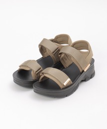 ikka（イッカ）の「ベルクロダブルベルトサンダル（サンダル）」