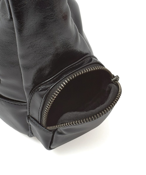 DOUBLE ZIP FAUX LEATHER BAG（ショルダーバッグ）｜X-girl（エックス