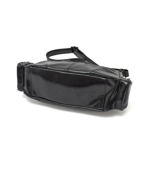 DOUBLE ZIP FAUX LEATHER BAG（ショルダーバッグ）｜X-girl（エックス