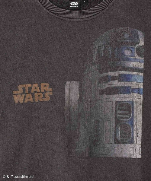 CRAFT STANDARD BOUTIQUE（クラフトスタンダードブティック）の「【STAR WARS/スター・ウォーズ】R2D2 スウェット（スウェット・メンズ・ブラック・M/L/XL）」の12枚目の写真