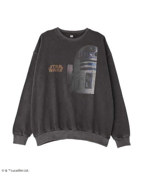CRAFT STANDARD BOUTIQUE（クラフトスタンダードブティック）の「【STAR WARS/スター・ウォーズ】R2D2 スウェット（スウェット・メンズ・ブラック・M/L/XL）」の15枚目の写真