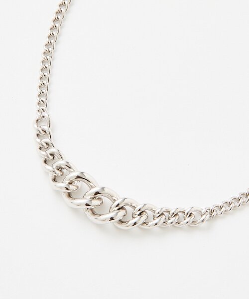 RIVE DROITE（リヴドロワ）の「【顔周りを華やかに】キヘイチェーンショートネックレス（ネックレス・レディース・シルバー・FREE）」の8枚目の写真