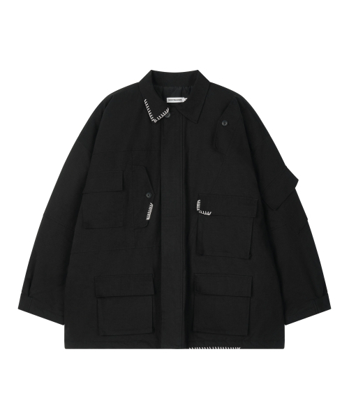NOSCOULEURS(ノクルールズ)の「UL COTTON JACKET 03 BLACK(その他アウター・メンズ・その他・1/2)」の1枚目の写真