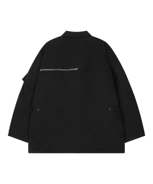 NOSCOULEURS(ノクルールズ)の「UL COTTON JACKET 03 BLACK(その他アウター・メンズ・その他・1/2)」の2枚目の写真
