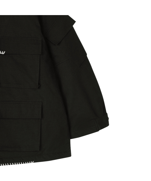 NOSCOULEURS(ノクルールズ)の「UL COTTON JACKET 03 BLACK(その他アウター・メンズ・その他・1/2)」の4枚目の写真