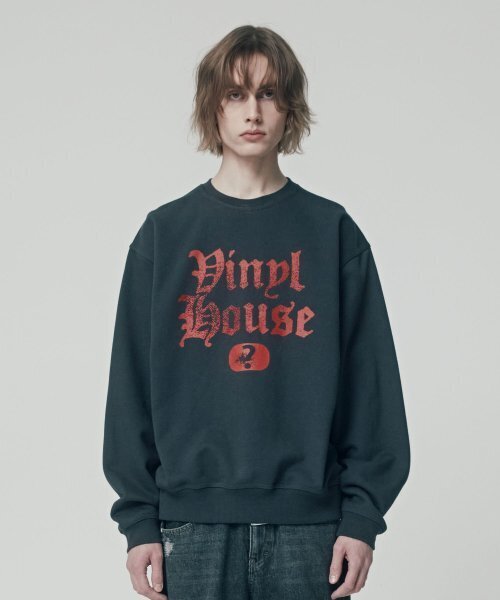 THEVINYLHOUSE(ザバイニルハウス)の「QUESTION MARK SWEATSHIRT CHARCOAL (VH2ESUM440A)(スウェット・メンズ・その他・S/M/L)」の3枚目の写真