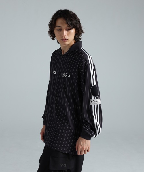 Y-3（ワイスリー）の「Y-3 ELITE 5 FOOTBALL LONG SLEEVE TEE（Tシャツ/カットソー・メンズ・ブラック・XX-SMALL/X-SMALL/SMALL/MEDIUM/LARGE/X-LARGE）」の5枚目の写真