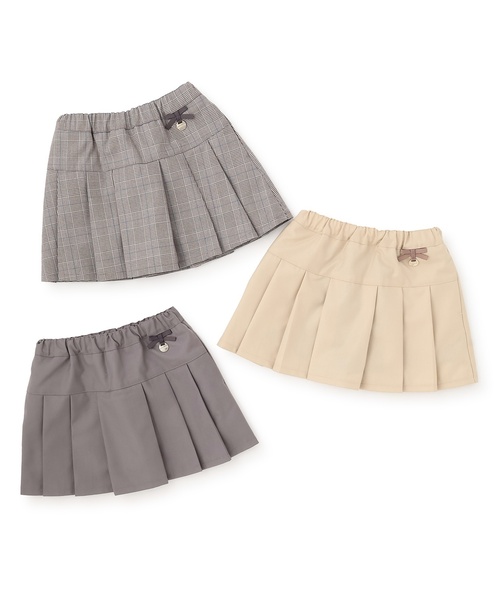 petit main(プティマイン)の「プリーツスカパン(スカート・キッズ・カラフル/グレー/ベージュ・110cm/100cm/90cm/130cm/120cm)」の16枚目の写真