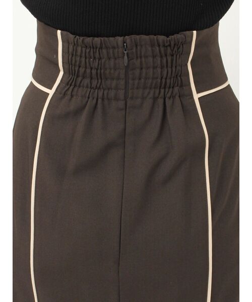 LAGUNAMOON（ラグナムーン）の「バイカラーパイピングスカート セットアップ（スカート・レディース・ブラウン/ベージュ・MEDIUM/SMALL）」の14枚目の写真