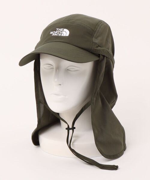 THE NORTH FACE（ザノースフェイス）の「Sunshield Cap NN02505（キャップ・メンズ・オリーブ/グレー/ブラック・MEDIUM/LARGE）」の3枚目の写真