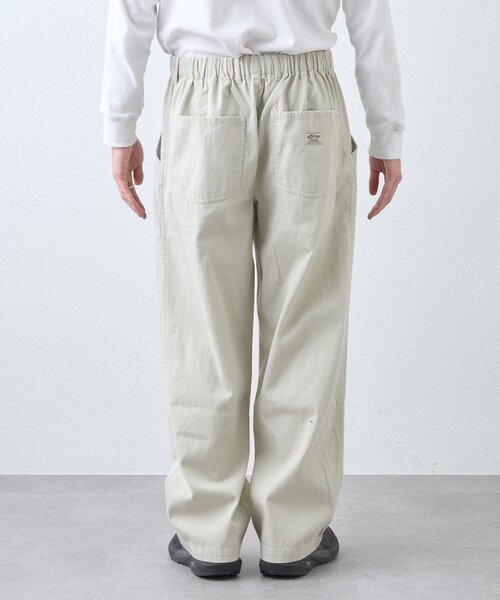 CIAOPANIC TYPY（チャオパニックティピー）の「【ロングシーズン着用可◎】ユニセックス/リラックスフィットイージーパンツ（チノパンツ・メンズ・ホワイト/チャコールグレー/ベージュ・LARGE/SMALL/MEDIUM）」の14枚目の写真