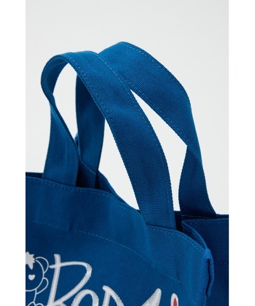 RODEO CROWNS WIDE BOWL(ロデオクラウンズワイドボウル)の「BRIDGE BEAR LOGO TOTE(トートバッグ・レディース・チャコールグレー/ピンク/ブルー・FREE)」の20枚目の写真