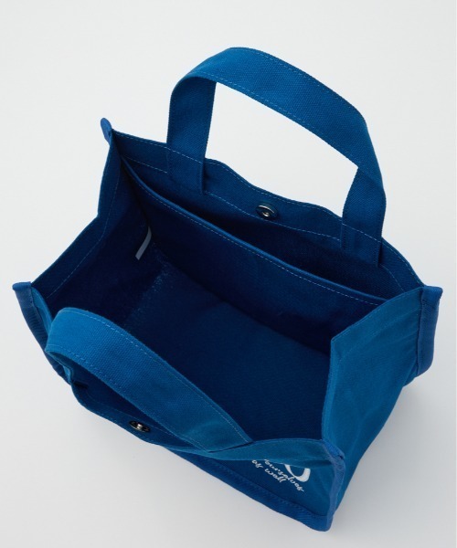 RODEO CROWNS WIDE BOWL(ロデオクラウンズワイドボウル)の「BRIDGE BEAR LOGO TOTE(トートバッグ・レディース・チャコールグレー/ピンク/ブルー・FREE)」の21枚目の写真