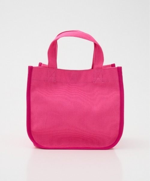 RODEO CROWNS WIDE BOWL(ロデオクラウンズワイドボウル)の「BRIDGE BEAR LOGO TOTE(トートバッグ・レディース・チャコールグレー/ピンク/ブルー・FREE)」の15枚目の写真