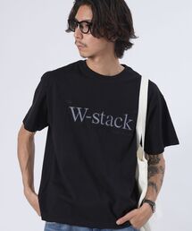 【FFEIN（フェイン）】ユニバーサルロゴショート丈Tシャツ/ Tシャツ クルーネック 半袖 プリント 刺繍 チェック 【短丈】