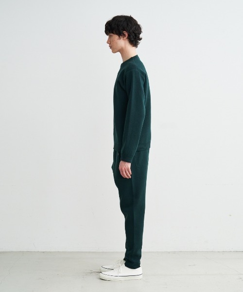 three dots（スリードッツ）の「デュアルレイヤード スウェット（スウェット・メンズ・グリーン系その他・MEDIUM/SMALL）」の11枚目の写真