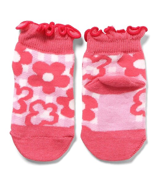 BREEZE（ブリーズ）の「ソックス　マイファーストブリーズ（ベビーシューズ/ベビーソックス・キッズ・オフホワイト/ブラック/ピンク/レッド/チャコール/ミント/オレンジ/イエロー・9/12）」の6枚目の写真