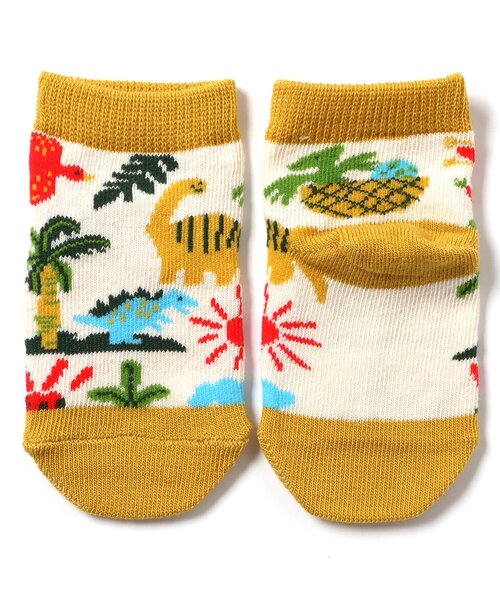 BREEZE（ブリーズ）の「ソックス　マイファーストブリーズ（ベビーシューズ/ベビーソックス・キッズ・オフホワイト/ブラック/ピンク/レッド/チャコール/ミント/オレンジ/イエロー・9/12）」の5枚目の写真