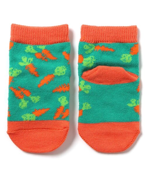 BREEZE（ブリーズ）の「ソックス　マイファーストブリーズ（ベビーシューズ/ベビーソックス・キッズ・オフホワイト/ブラック/ピンク/レッド/チャコール/ミント/オレンジ/イエロー・9/12）」の8枚目の写真