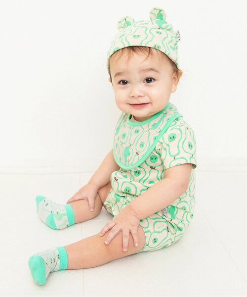 BREEZE（ブリーズ）の「ソックス　マイファーストブリーズ（ベビーシューズ/ベビーソックス・キッズ・オフホワイト/ブラック/ピンク/レッド/チャコール/ミント/オレンジ/イエロー・9/12）」の18枚目の写真