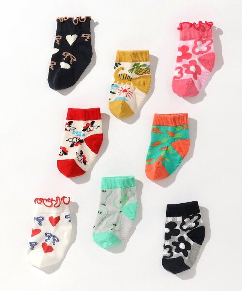 BREEZE（ブリーズ）の「ソックス　マイファーストブリーズ（ベビーシューズ/ベビーソックス・キッズ・オフホワイト/ブラック/ピンク/レッド/チャコール/ミント/オレンジ/イエロー・9/12）」の20枚目の写真