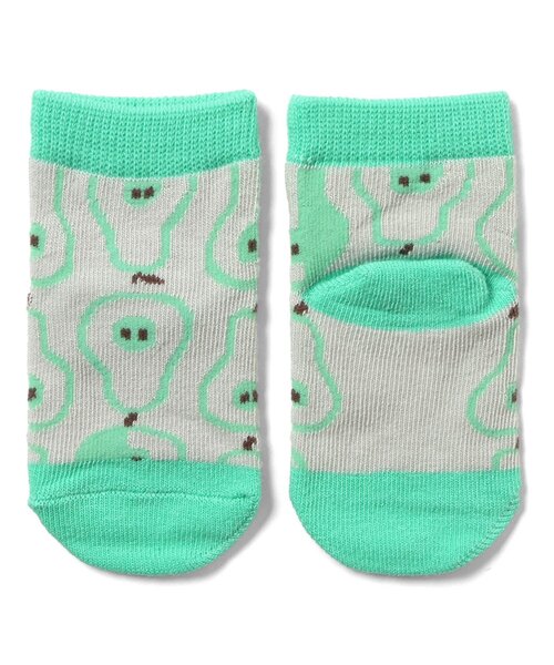 BREEZE（ブリーズ）の「ソックス　マイファーストブリーズ（ベビーシューズ/ベビーソックス・キッズ・オフホワイト/ブラック/ピンク/レッド/チャコール/ミント/オレンジ/イエロー・9/12）」の17枚目の写真