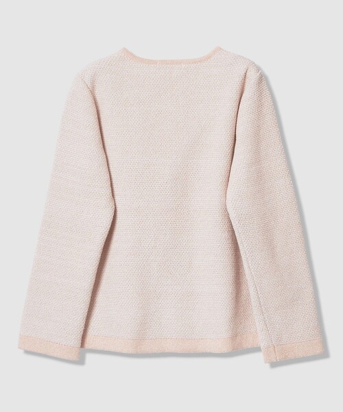 ANAYI（アナイ）の「ミックスツイード ジャケットカーディガン（カーディガン/ボレロ・レディース・ピンクベージュ/ブルー・38/36）」の15枚目の写真