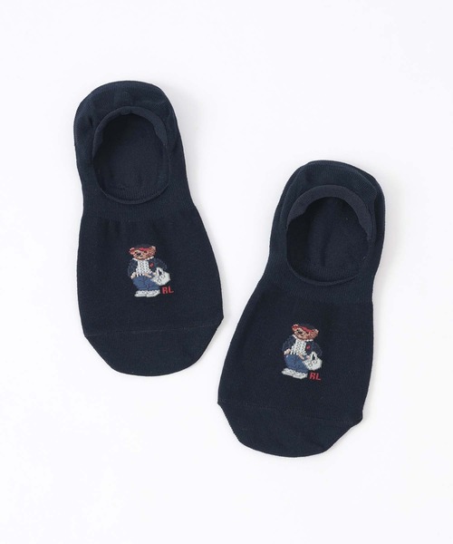 POLO RALPH LAUREN オーガニックコットン混 かかと滑り止め付き S26