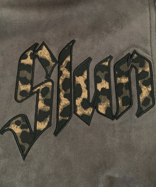 lilful（リルフル）の「レオパードロゴ スエードダブルジップパーカー（パーカー・レディース・ピンク/チャコール・M/L）」の21枚目の写真