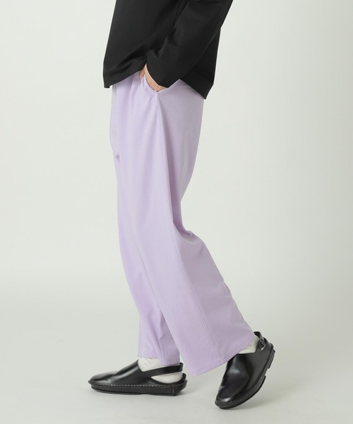 ZUCCa（ズッカ）の「COTTON TWILL HG JERSEY / パンツ / P（その他パンツ・レディース・ネイビー/パープル・M size）」の7枚目の写真