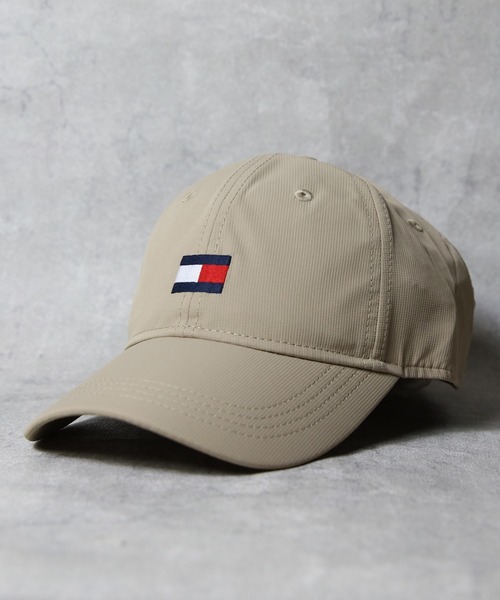 TOMMY HILFIGER（トミーヒルフィガー）の「TOMMY HILFIGER ロゴキャップ（キャップ・メンズ・カーキ/ブラック/ホワイト/ネイビー・FREE）」の3枚目の写真