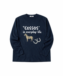 CCホースグラフィックロングスリーブ（ネイビー）