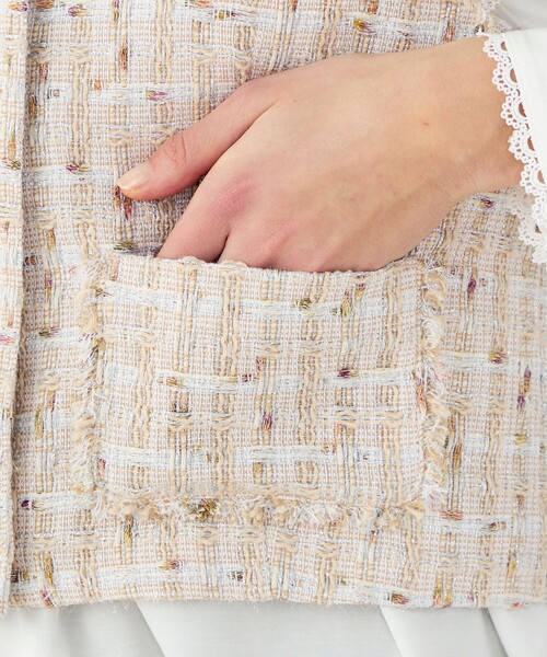BALLSEY（ボールジィ）の「Mille-feuille ショートジレ（ベスト・レディース・ベージュ系その他・36）」の11枚目の写真