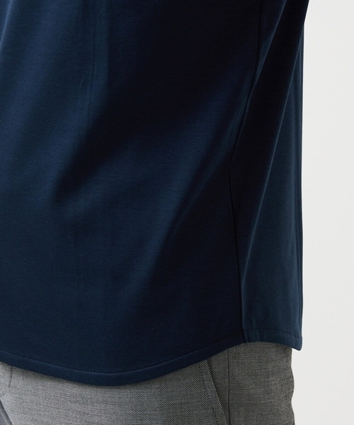 MICHEL KLEIN HOMME   （ミッシェルクランオム）の「クルーネック半袖カットソー（Tシャツ/カットソー・メンズ・ブラック/ホワイト/ネイビー・MEDIUM/LARGE/X-LARGE）」の5枚目の写真