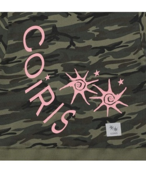 COIRIS_(コイリス)の「◇COIRIS◇セットアップ対応可能/グライム セットアップ カモ 2WAY フード ジップアップ GRIME SET-UP CAMO 2-WAY HOOD ZIP-UP(パーカー・レディース・グリーン系カモフラージュ・FREE)」の6枚目の写真