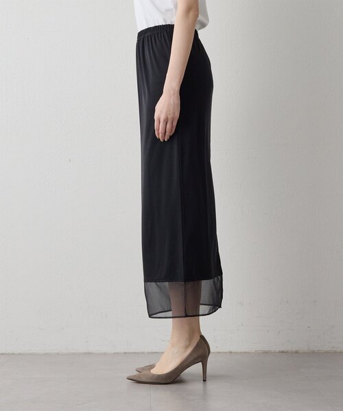 THE PAUSE（ザ ポーズ）の「【THE PAUSE】シアーヘムタイトスカート（スカート・レディース・ブラック/オフホワイト・FREE）」の17枚目の写真