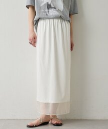 THE PAUSE（ザ ポーズ）の「【THE PAUSE】シアーヘムタイトスカート（スカート）」