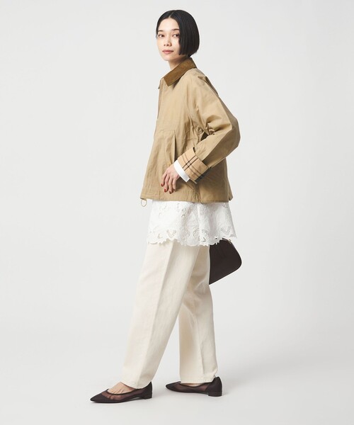 Barbour（バブアー）の「＜Barbour＞Catlin ジャケット（カバーオール・レディース・オリーブ/ベージュ・34）」の14枚目の写真