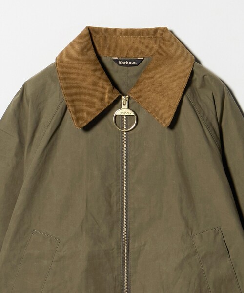 Barbour（バブアー）の「＜Barbour＞Catlin ジャケット（カバーオール・レディース・オリーブ/ベージュ・34）」の21枚目の写真