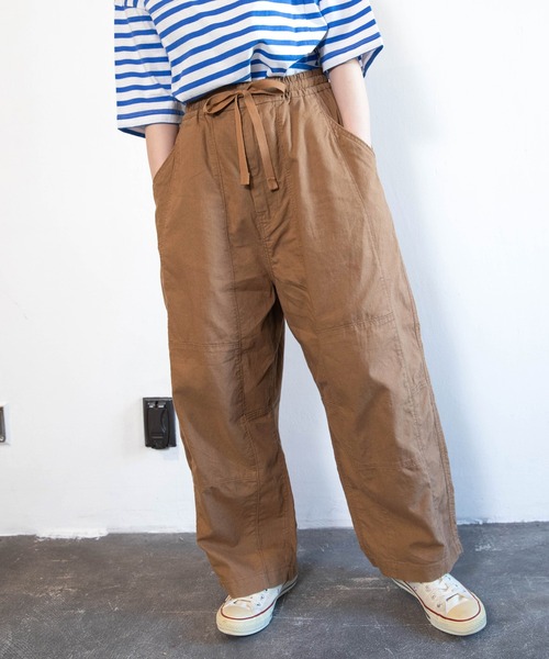 URCH RNA（アーチ アールエヌエー）の「R4436 ボラボラパンツ（その他パンツ・レディース・オレンジ/グリーン/ブラウン/ブラック・FREE）」の3枚目の写真