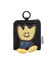 Wacky WiLLy（ワッキーウィリー）の「キキポーチキーホルダー ブラック（キーケース/キーアクセサリー）」