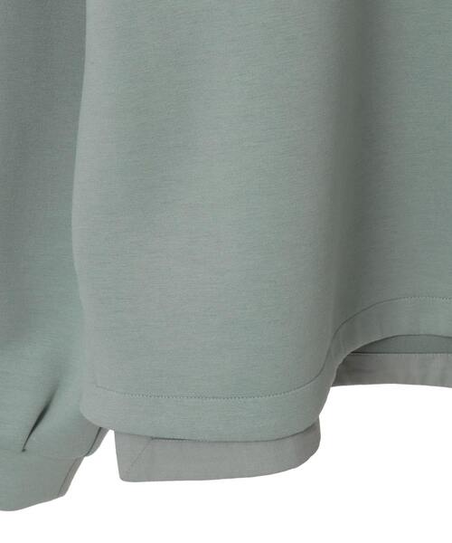 LOGEMENT DE CLAIRE(ロジュモンドクレール)の「【LOURMARIN】ハーフジッププルオーバー(Tシャツ/カットソー・レディース・ホワイト/ブラウン/ネイビー/ミント・FREE)」の18枚目の写真