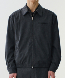 DIVEIN（ダイブイン）の「LOUNGE PIN STRIPE BLOUSON (CHARCOAL)（MA-1）」