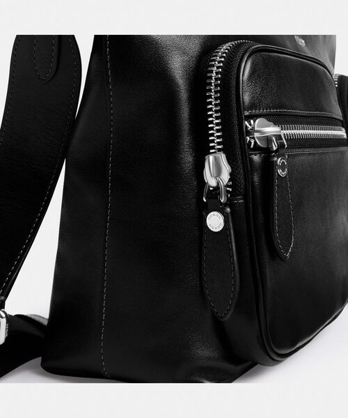 COACH（コーチ）の「ドミノ ファイル バッグ（ショルダーバッグ・メンズ・ブラック系その他・ONE）」の2枚目の写真