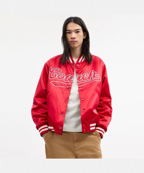 COACH（コーチ）の「リバーシブル スーベニア ジャケット（ブルゾン・メンズ・レッド系その他・SMALL/MEDIUM）」の5枚目の写真