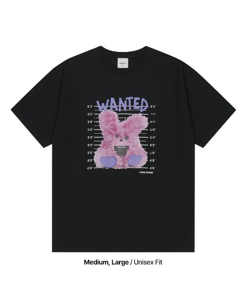 MAHAGRID(マハグリッド)の「『mahagrid/マハグリッド』WANTED BAD DOLLY TEE/ウォンテッド バッドドリー Tシャツ(Tシャツ/カットソー・レディース・ホワイト/ブラック・XS)」の20枚目の写真