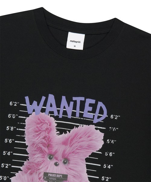 MAHAGRID(マハグリッド)の「『mahagrid/マハグリッド』WANTED BAD DOLLY TEE/ウォンテッド バッドドリー Tシャツ(Tシャツ/カットソー・レディース・ホワイト/ブラック・XS)」の22枚目の写真