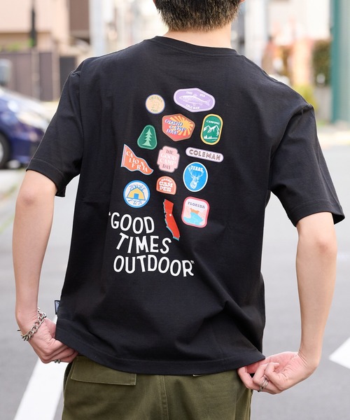 COLEMAN(コールマン)の「【Coleman】GOOD TIMES OUTDOOR コールマンTEE(Tシャツ/カットソー・レディース・ホワイト/グリーン/ピンク/ダークブラウン/ブラック・S/M/L/XL)」の15枚目の写真